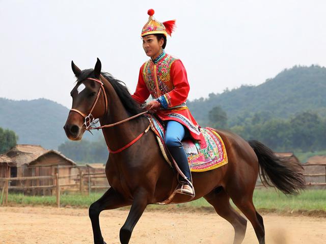 九游体育网站_ 乡村马术表演，传承传统技艺，农村马戏表演视频